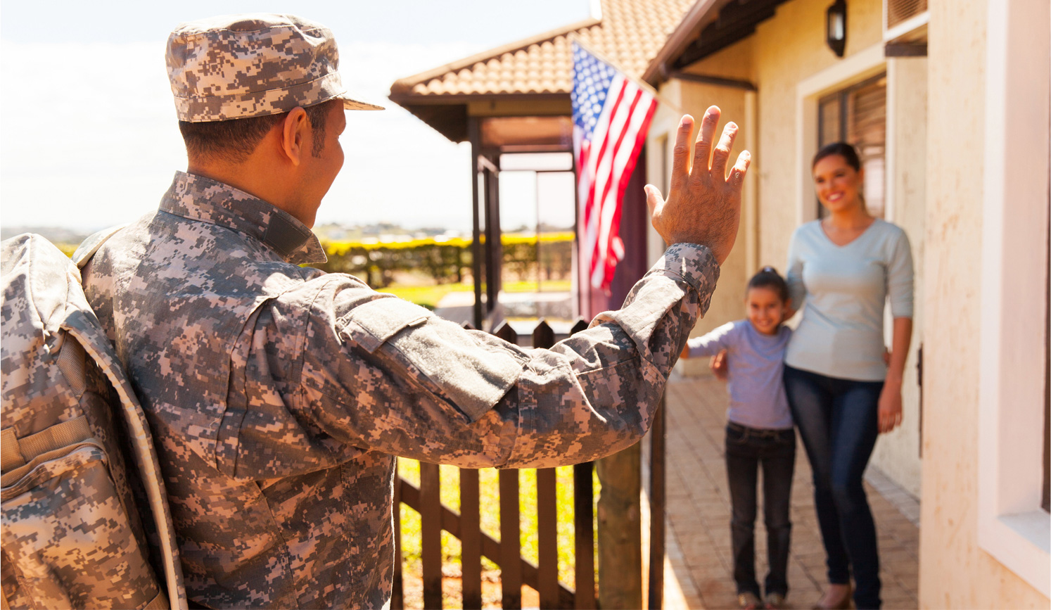 US Army family